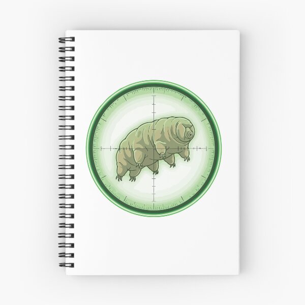 Item preview, Tardigrade Microscope Lens Microbiology Art designed and sold by Arc2020.