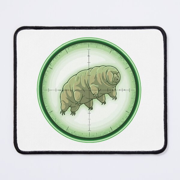Item preview, Tardigrade Microscope Lens Microbiology Art designed and sold by Arc2020.