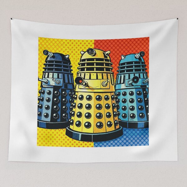 Item preview, Dr Who Retro Daleks TV designed and sold by Mark Vickers.
