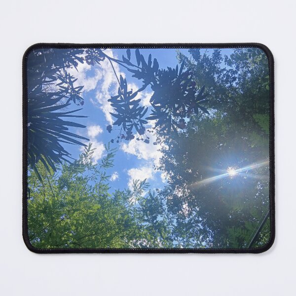 Item preview, Beautiful Sunny Sky Through Green Trees designed and sold by Nianaart45678.
