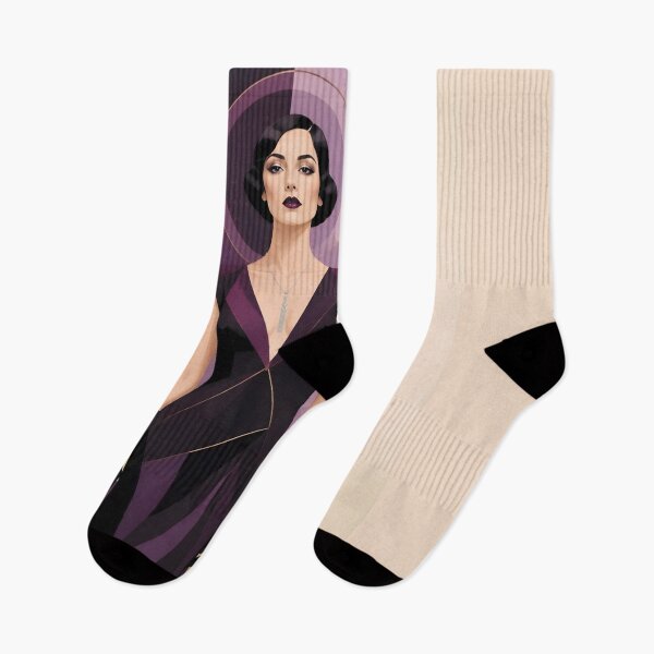 Artikelvorschau, Flapper-Frau der 1920er Jahre im modernen minimalistischen Kunststil entworfen und verkauft von Lucia Amaris Art.