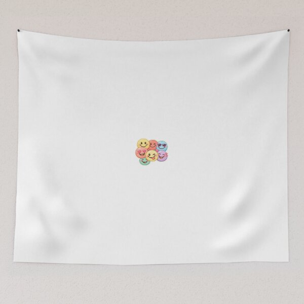 Item preview, Cute Retro Groovy Smiley Face Pattern designed and sold by Trionda_Shop.