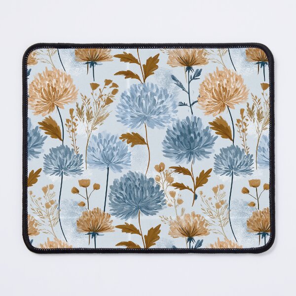 Item preview, Minimalistic Chrysanthemum - Birthday Flower Pattern - Birthday Gifts For Him designed and sold by RoyalStarsPatts.