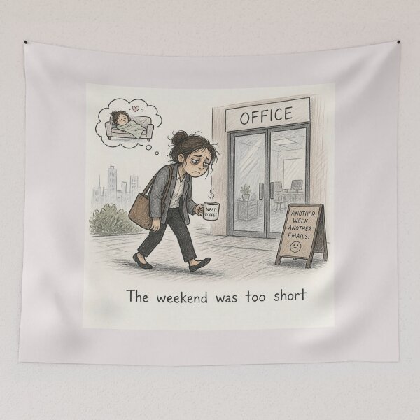 Item preview, The weekend was too short designed and sold by CinemaChronik.