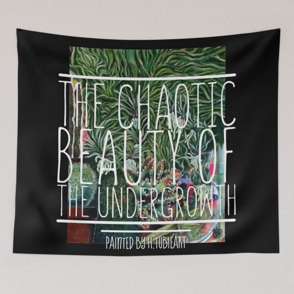 Item preview, The chaotic beauty of the undergrowth designed and sold by tubieArtDesign.