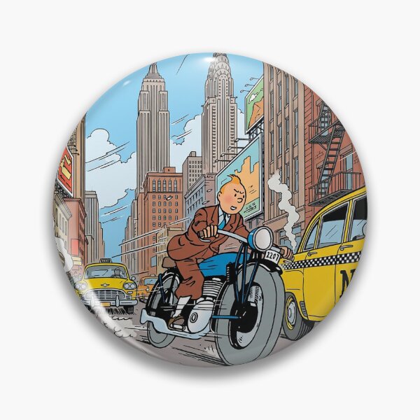 Item preview, TinTin in New York designed and sold by Mark Vickers.