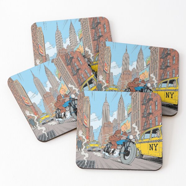 Item preview, TinTin in New York designed and sold by Mark Vickers.