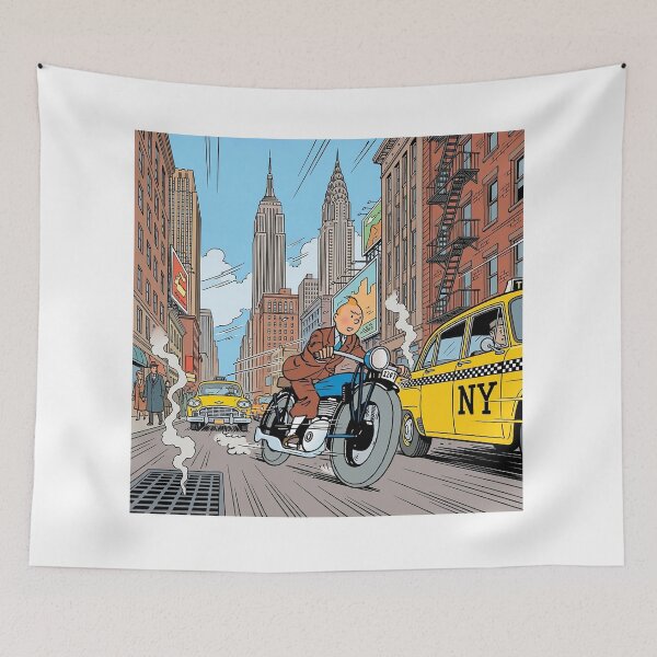 Item preview, TinTin in New York designed and sold by Mark Vickers.