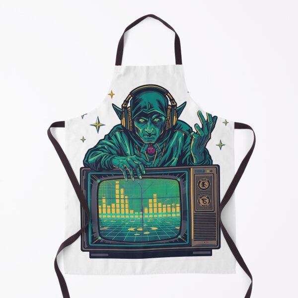 Artikelvorschau, Hylianische Beats Retro DJ Fantasy Art | Vaporwave Synthwave Design Beats Retro entworfen und verkauft von thenewall.