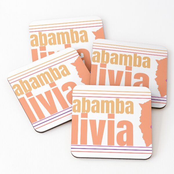 Item preview, Cochabamba Bolivia City Marked On Country Map designed and sold by TheIconSmith.