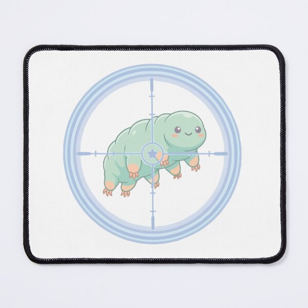 Item preview, Kawaii Tardigrade Cute Microscope Lens Art designed and sold by Arc2020.