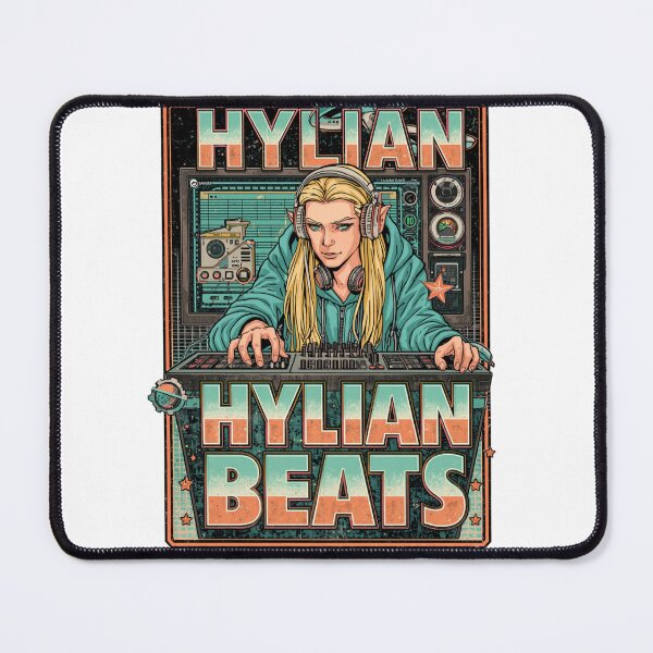 Item preview, Hylian Beats Retro DJ Fantasy Art | Vaporwave Synthwave Design Beats Retro designed and sold by thenewall.