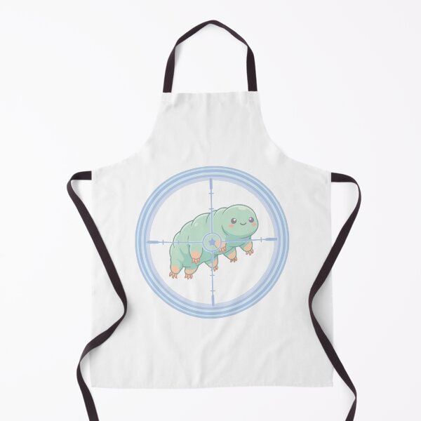Item preview, Kawaii Tardigrade Cute Microscope Lens Art designed and sold by Arc2020.