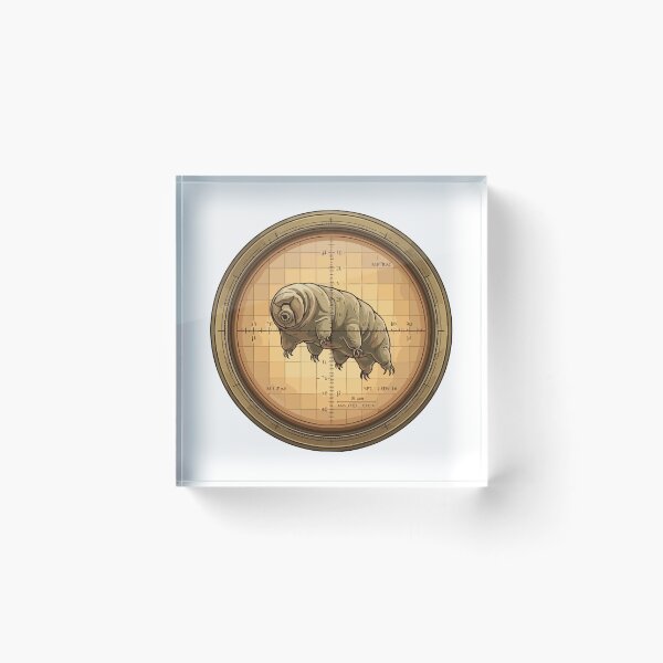 Item preview, Tardigrade Vintage Scientific Microscope Grid designed and sold by Arc2020.