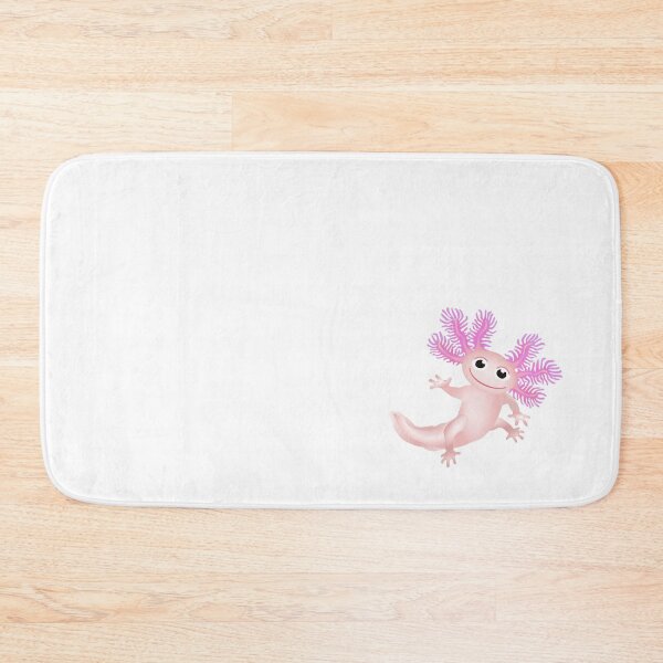 Item preview, Pink Baby Axolotl With White Background designed and sold by Adamo-illustration.