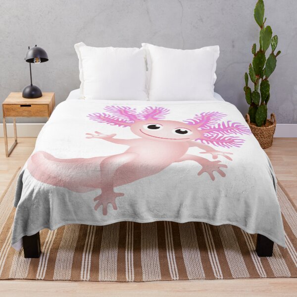 Item preview, Pink Baby Axolotl With White Background designed and sold by Adamo-illustration.