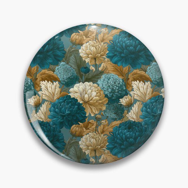 Item preview, Classic Chrysanthemum Floral  - Flower Garden Pattern  - Birthday Gifts For Mom designed and sold by RoyalStarsPatts.