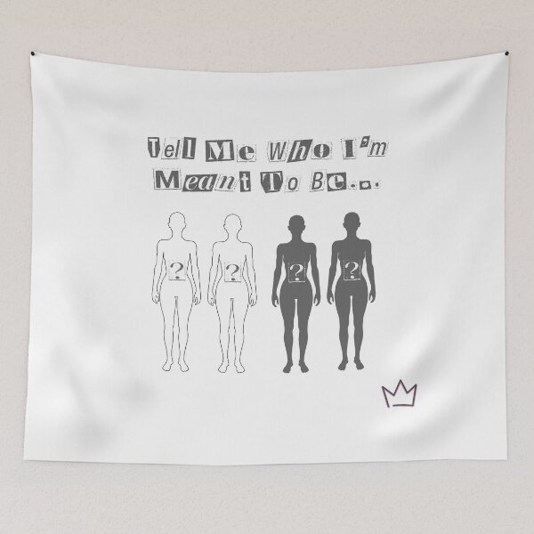 Item preview, BQ - Tell Me Who I'm Meant To Be designed and sold by bisically.