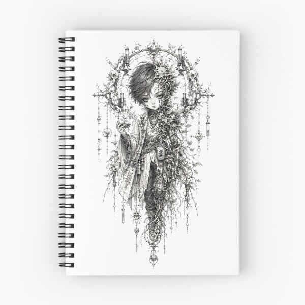 Item preview, Gravemind Botanist – Melancholic Keeper of Roots and Relics designed and sold by ShadowSpriteArt.