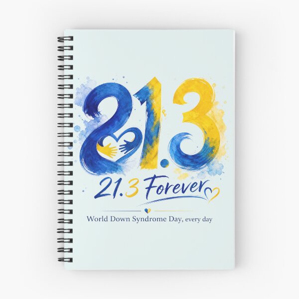 Item preview, 21.3 Forever – World Down Syndrome Day Every Day | Watercolor Down Syndrome Awareness Design designed and sold by Cartoon art with a purpose ❤️ Supporting Althea’s friends .