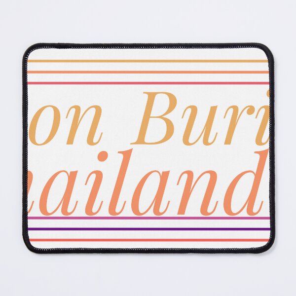 Item preview, Chon Buri Thailand City Marked On Country Map designed and sold by TheIconSmith.