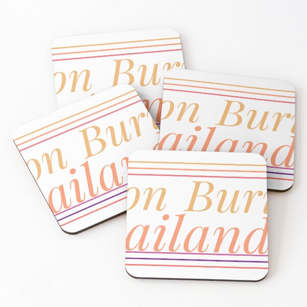 Item preview, Chon Buri Thailand City Marked On Country Map designed and sold by TheIconSmith.