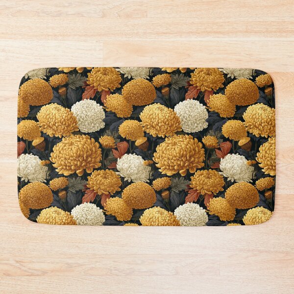 Item preview, Fresh Chrysanthemum Print  - Birth Flower Pattern  - Bridal Shower Gifts designed and sold by RoyalStarsPatts.