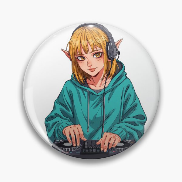 Item preview, Hylian Beats Retro DJ Fantasy Art | Vaporwave Synthwave Design Beats Retro designed and sold by thenewall.