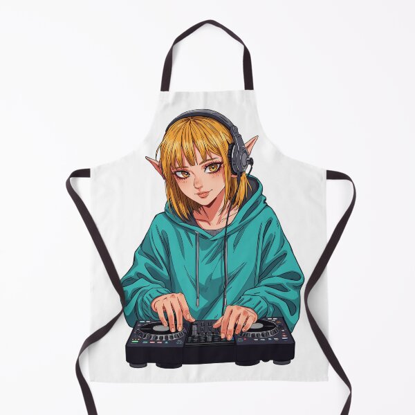 Artikelvorschau, Hylianische Beats Retro DJ Fantasy Art | Vaporwave Synthwave Design Beats Retro entworfen und verkauft von thenewall.