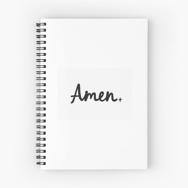 Item preview, Amen – Minimalist Christian Typography Design designed and sold by Alpha-Hood.