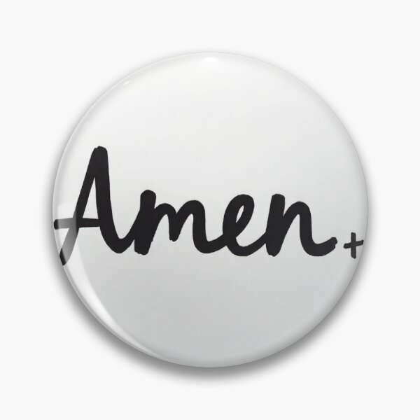 Item preview, Amen – Minimalist Christian Typography Design designed and sold by Alpha-Hood.