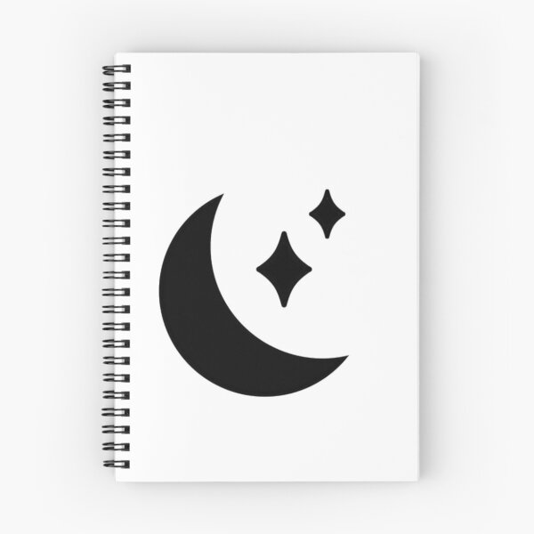 Item preview, Crescent Moon and Stars Silhouette Print | Bold Celestial Design  designed and sold by The-SilentPlace.