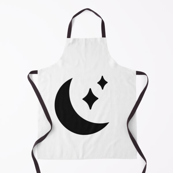 Item preview, Crescent Moon and Stars Silhouette Print | Bold Celestial Design designed and sold by The-SilentPlace.