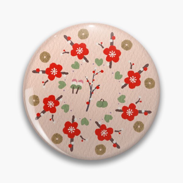 Item preview, Plum blossoms and coins designed and sold by mo05-art.