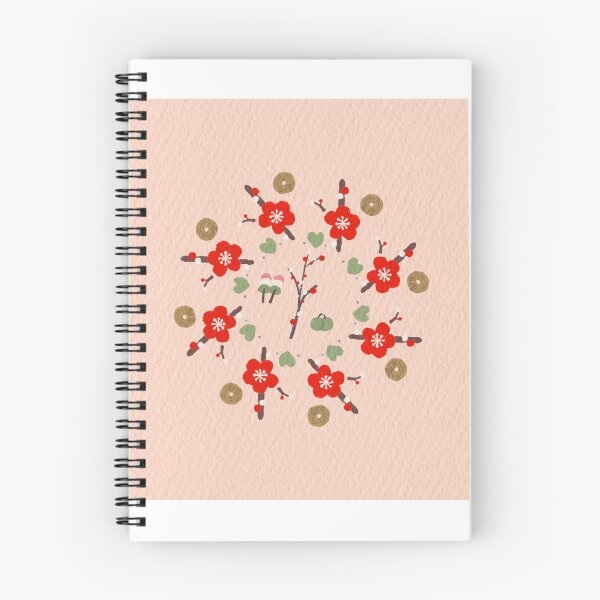 Item preview, Plum blossoms and coins designed and sold by mo05-art.