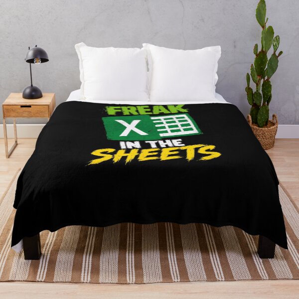 Item preview, Freak In The Sheets Excel Spreadsheet Data Analyst Office Worker designed and sold by RetroMini2026.