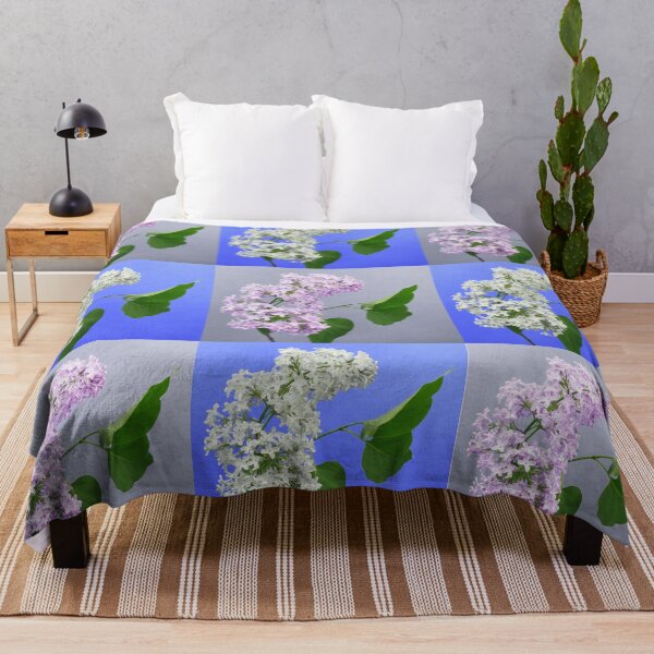 Item preview, Authentic Lilac Branch Floral Photography Collage designed and sold by JurateArt-DK.