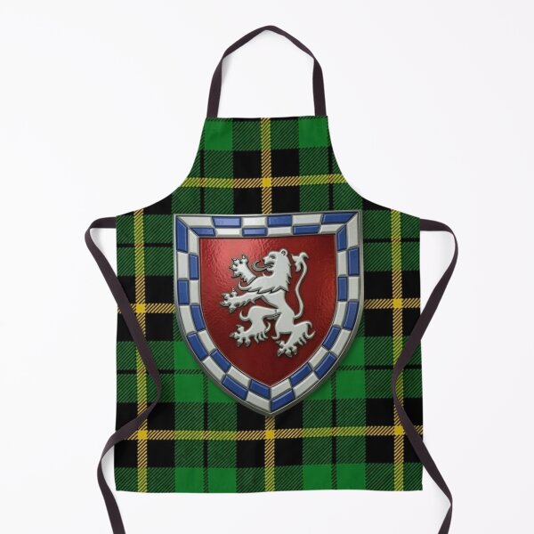 Item preview, Wallace Coat of Arms 3D and Modern Hunting Tartan designed and sold by Kirrindy Designs.