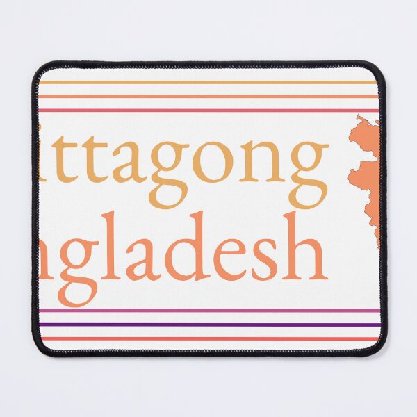 Item preview, Chittagong Bangladesh City Marked On Country Map designed and sold by TheIconSmith.