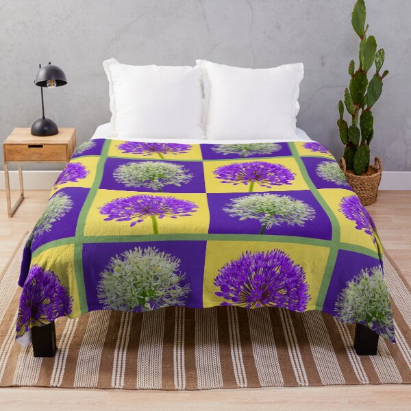 Item preview, Macro Allium Blossom Art designed and sold by JurateArt-DK.