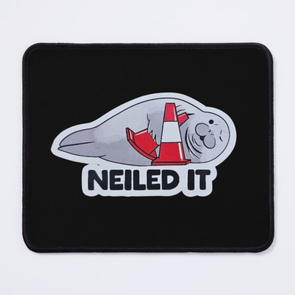 Item preview, Neil the Seal and His Love of Traffic Cones designed and sold by oldpussboss.