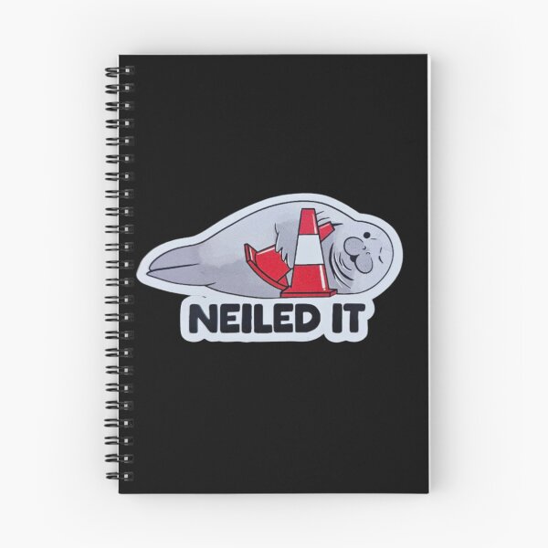 Item preview, Neil the Seal and His Love of Traffic Cones  designed and sold by oldpussboss.