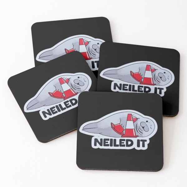 Item preview, Neil the Seal and His Love of Traffic Cones designed and sold by oldpussboss.