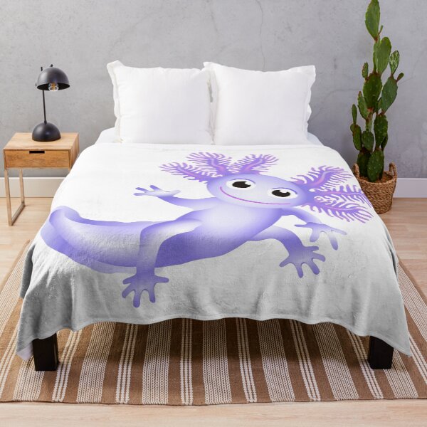 Item preview, Blue Baby Axolotl With White Background designed and sold by Adamo-illustration.