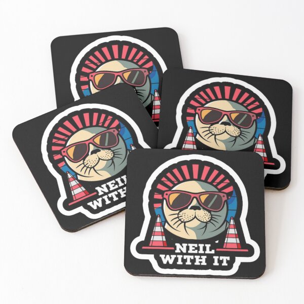 Item preview, Neil the Seal and His Love of Traffic Cones designed and sold by oldpussboss.