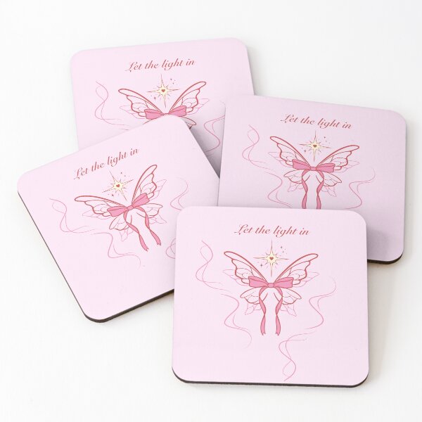Item preview, let the light in ~ lana del rey song quote heaven butterfly bow designed and sold by Mypixieart.