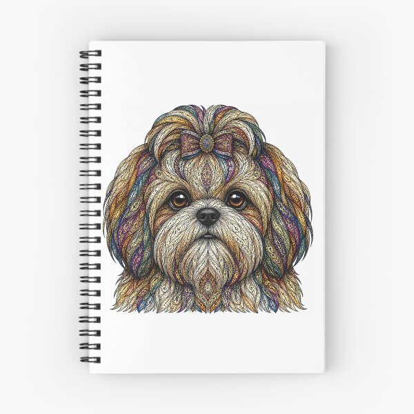 Item preview, Colorful Shih Tzu designed and sold by PaintedbyCarol.