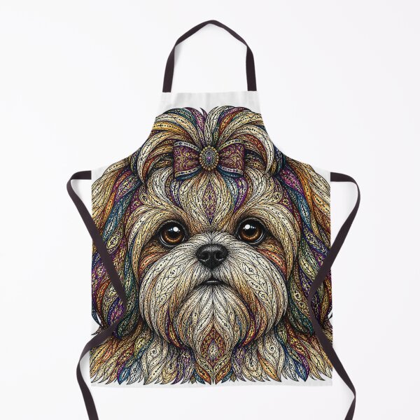 Item preview, Colorful Shih Tzu designed and sold by PaintedbyCarol.