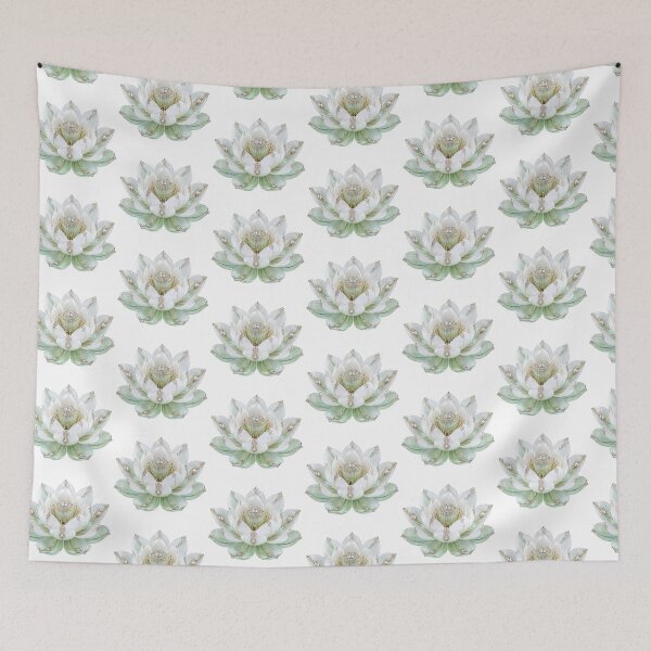 Item preview, White Lotus Peace Bloom designed and sold by famenla.