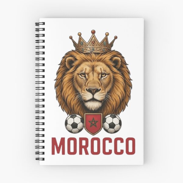Item preview, Kingdom of Morocco Atlas Lion Crown Vintage Shield Graphic designed and sold by karim012.
